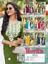 Herlin By Kaya Rayon Straight Cut Kurti With Bottom Dupatta Orders In India